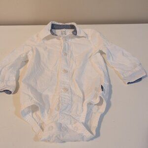 Infant Boys Button down bodysuit, size 12 months